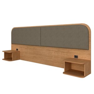 Cabeceira Suspensa Casal Amsterdã - Móveis Arapongas