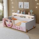 Ver imagem 1 de Cama De Criança DoçuraPrincesa Juvenil - Branca - Cor: Branco