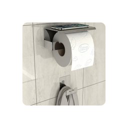 Kit de Acessórios para Banheiro Inox com Adesivo 7 Pcs F.elg - 3