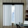 Cortina Blackout Bella Janella Trilho 2,60x1,70M PVC Corta Luz Branco - 1