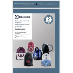 Kit 9 Sacos Sbeon Aspirador de Pó One Max Trio Go Twenty Sonic Ingenio Original Electrolux - 2