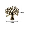 Arvore da Vida Deativa Estatua em Cerâmica 16x15cm - 2