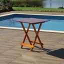 Ver imagem 4 de Jogos Conjuntos Mesa Bar Dobrável Madeira 70 X 70 com 4 Cad. Mel - Móveis Britz