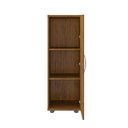 Ver imagem 4 de Sapateira Organizador Armário Multiuso Viena 1 Porta Multifuncional Cor Freijó