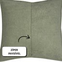 Ver imagem 2 de Capa de Almofada Boucle Verde 50x50