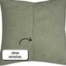 Capa de Almofada Boucle Verde 50x50 - 2