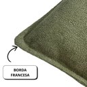 Ver imagem 3 de Capa de Almofada Boucle Verde 50x50