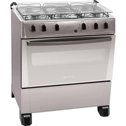 Fogão 5 Bocas Atlas Mônaco Inox - 5