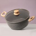 Ver imagem 5 de Panela Caçarola Antiaderente Rev Cerâmica Indução Cinza 20cm