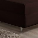 Ver imagem 2 de Jogo de Cama King Nobre 3 Peças Luva de Box 55cm de Altura Malha 100% Algodão - Marrom