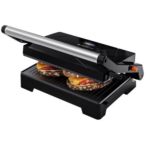 Grill Elétrico Cadence Grl616 Multiuso 127v, 1000w, Antiaderente, 180º de Abertura Aquecimento