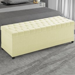 Recamier Calçadeira Bau 160 cm Rodizios Madi Corano TCS 350 Peer - 2