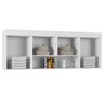 Ponte Casal ou Queen Modulada 4 Portas 26506x5 Branco Pln - 2