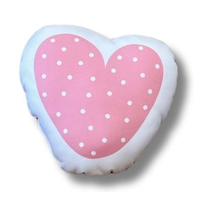 Almofada Coração Rosa