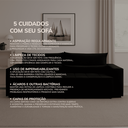 Ver mais imagens de Sofa Cama 240cm Retratil e Reclinavel 4 Lugares Nepal