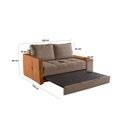 Ver imagem 4 de Sofa Cama para Sala de Estar Ref 44 - 2500-B Anis