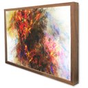 Ver imagem 4 de Quadro Decorativo Caixa Aquarela Mista Tacolado Moldura Caixa Alta 4,5cm Madeira com Vidro 20 X 30c