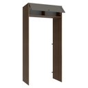 Ver imagem 5 de Porta-geladeira 103 Cm 1 Porta Basculante Rustic/cinza Vik Madesa
