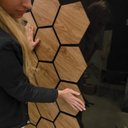 Ver imagem 4 de Revestimento Acústico Artesanal Cerejeira 18mm · Poliuretano com Mdf