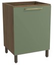 Ver imagem 1 de Armário de Cozinha Balcão 1 Porta 60cm com Pés M629 Botanic Kappesberg