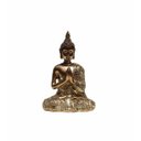 Ver imagem 1 de Buda Hindu Tibetano Tailandês Em Resina Dourado Brilho 12cm:1