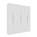 Ver imagem 2 de Guarda-roupa Casal Bariloche 6 Portas 4 Gavetas Neve - Tcil Móveis