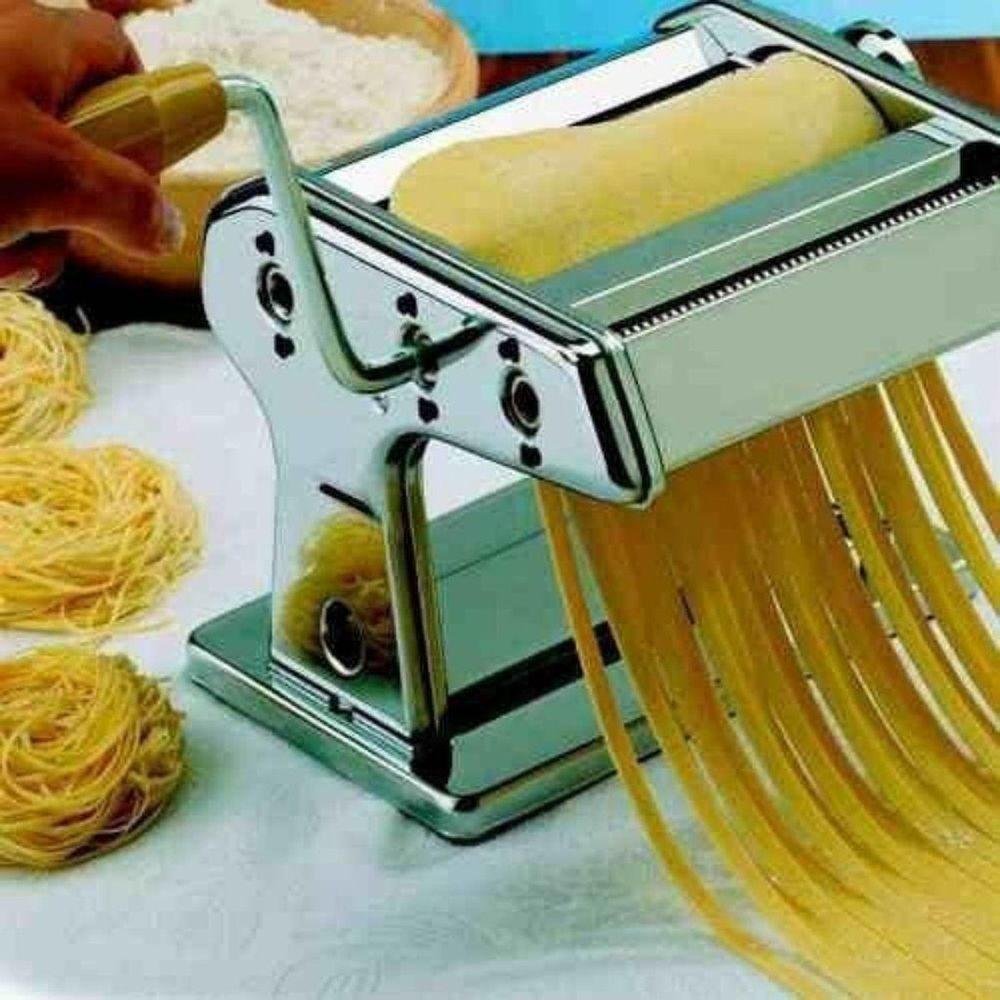 Máquina De Macarrão Massa Caseira Talharim Espaguete - 1