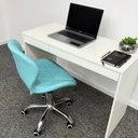 Ver imagem 2 de Cadeira de Escritório com Base Giratória Estofada Slim Vegas