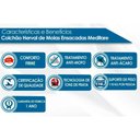 Ver imagem 3 de Cama Box Baú King: Colchão Molas MasterPocket Ensacadas Herval Meditare + Base CRC Courano White