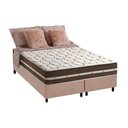 Ver imagem 1 de Cama Box Queen + Colchão Molas Anjos Classic Brown