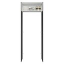 Ver imagem 4 de Porta-geladeira 83 Cm 1 Porta Basculante Preto/branco/preto Agata Madesa