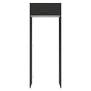Ver imagem 6 de Porta-geladeira 83 Cm 1 Porta Basculante Preto/branco/preto Agata Madesa