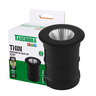 Embutido de Solo Led Taschibra Thin 3w Redondo Bivolt Preto - 3