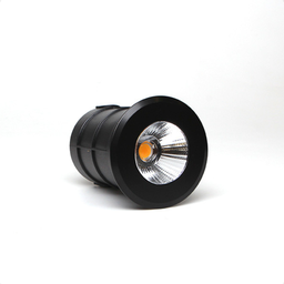 Embutido de Solo Led Taschibra Thin 3w Redondo Bivolt Preto - 4