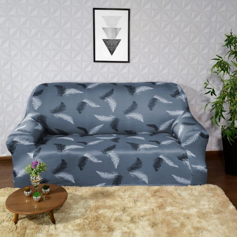 Forro de Sofá Sala 3 Lugares Modern Leaf Exclusiva | MadeiraMadeira
