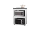 Ver imagem 5 de Balcão Adriana para Cooktop 4 ou 5 Bocas Branco - Ajl Móveis
