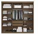 Ver imagem 2 de Guarda Roupa Ph1707 Cor Branco S/ Espelho com Pe - Herval