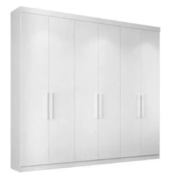 Guarda Roupa Ph1707 Cor Branco S/ Espelho com Pe - Herval - 1