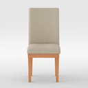 Ver imagem 3 de Cadeira de Jantar Reforçada Estofada - Balaqui Decor Cor:Bege