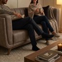 Ver imagem 7 de Sofa Living 2 Lugares Bellare 180 cm Pes Madeira Courino Tcs 729 Moll