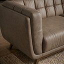 Ver imagem 5 de Sofa Living 2 Lugares Bellare 180 cm Pes Madeira Courino Tcs 729 Moll
