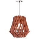 Ver imagem 1 de Lustre Pendente em Madeira Favo - Jequitiba