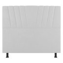 Ver imagem 6 de Cabeceira Cama Box Solteiro Dublin 100cm Sintético Branco - Abmaza
