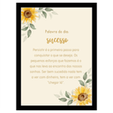 Ver imagem 1 de Quadro Decorativo Motivacional "Palavra do Dia - Sucesso..."