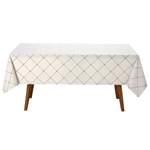 Toalha de Mesa - Clean - Ieda - Retangular - 6 Lugares - Dohler