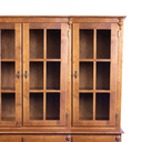 Ver imagem 3 de Arca Oratório de Madeira com Cruzetas Florença 6 Portas e 3 Gavetas Meyer Móveis - Imbuia Glazer