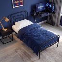 Ver imagem 5 de Cama Solteiro em Ferro Juliet:Preto