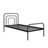 Cama Solteiro em Ferro Juliet:preto - 6