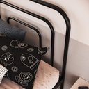 Ver imagem 3 de Cama Solteiro em Ferro Juliet:preto