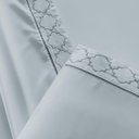 Ver imagem 2 de Jogo Cama Lençol Santoro King Micropercal 300 Fios 4 Peças - Cinza